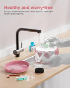 Pink Cat Water Fountain:with 6 Carbon Filters + 3 Sponge Filters - Image 9
