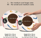 MEOWFIA Cat Cave – Premium Felt Cat Bed - Image 2