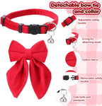 2Pcs Cat Collars for Girl Cats Breakaway Pink Cat Collar - Image 3