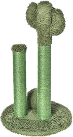 Amazon Basics Sisal Cat Scratching Post, Indoor Cactus Triple Posts - Image 2