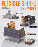Cat Litter Box - Stainless Steel Litter Box - Image 5