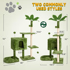 52in Multi-Level Cat Tower - Image 5