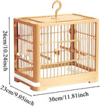 2025 New Carry Cage for Parakeet Portable 30x23x26cm Bird Travel Carrier Cage - Image 5