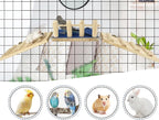 FlidRunest Bird Toy, Parrot Perch Platform - Image 2