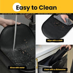 Dog Food Mat, 1/2 Inch Raised Edges Cat Feeding Mat - Image 6