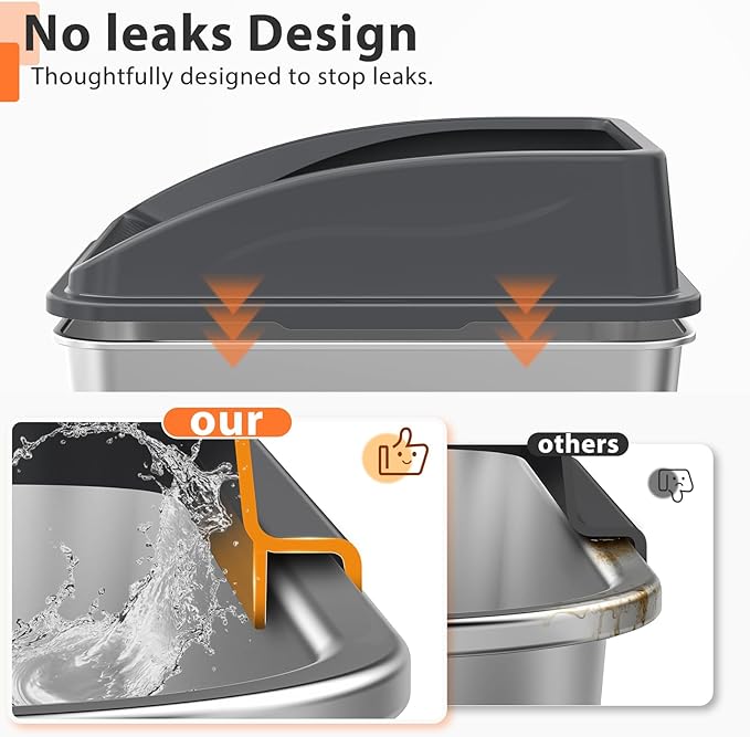 2 Pack Stainless Steel Litter Box - Image 4