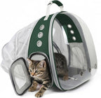 Cat Backpack Carrier, Back Expandable Pet Backpack by PETSWEET