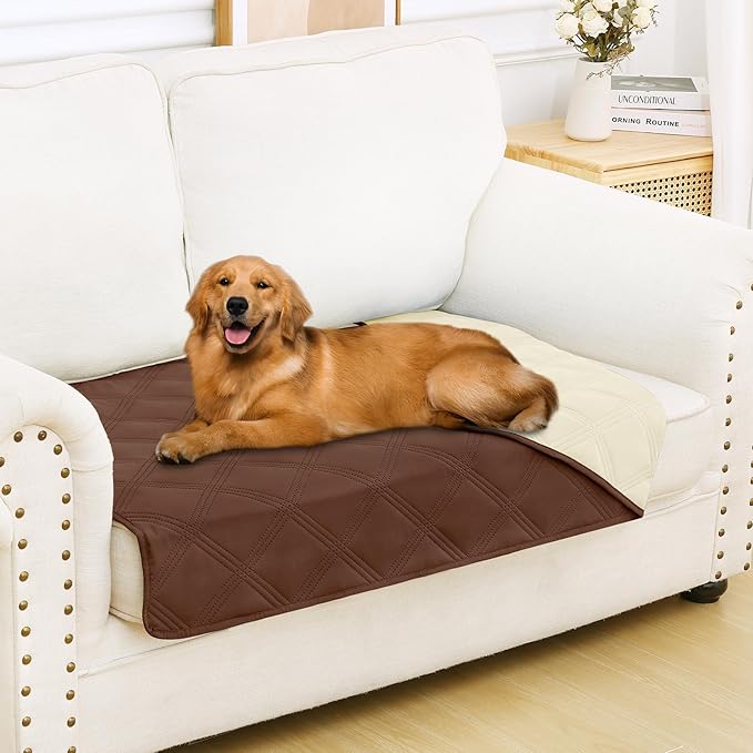 Smiry Waterproof Dog Bed Cover Blanket 30x53, Soft Reversible Pet Blanket by Smiry
