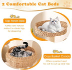PETSITE 41 Inch Modern Cat Tree - Image 5