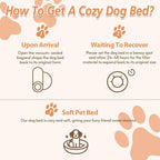 JOLLYVOGUE Calming Dog Bed for Small Dogs - Image 8