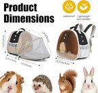 Back Expandable Backpack for Small Animals, Portable Travel Bag Breathable Pet - Image 5