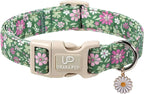 St. Patrick's Day Dog Collar, UP URARA PUP Shamrock Adjustable Pet Collar by UPURARAPUP