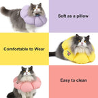 HiDREAM Cat Cone Collar, Cute Waterproof Elizabethan e Collar - Image 6