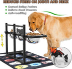 Elevated Dog Bowls for Large Dogs, 6 Height Adjustable Raised Stand - Image 2