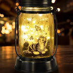 kyoryuger Cat Gift for Women Cat Gifts Solar Lantern, Cat Solar Lights Outdoor - Image 9