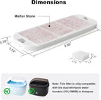 6 Pack Dog Water Fountain Filters, Filter Replacement - Image 7