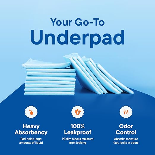 Chucks Pads Disposable Adult Underpads 36"x36" XXXL Super-Absorbent - Image 6