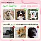 COUPLEHOODIES Custom Dog Portrait Sweatshirt from Photo – Personalized Pet - Image 4