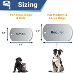 GoTags Stainless Steel Pet ID Tags, Personalized Dog Tags and Cat Tags - Image 7