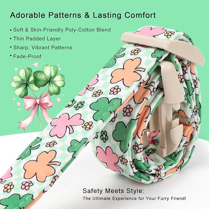 St Patricks Day Dog Collar for Medium Dogs - Image 5