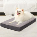 KSIIA Orthopedic Dog Bed Waterproof Dog Crate Bed by KSIIAPetProducts