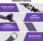 Hikiko Martingale Collar for Dogs Reflective Nylon Dog Collar - Image 4