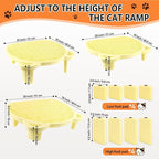 Adjustable Cat Ramp Litter Box Step Double Layer - Image 3