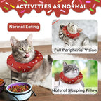 Cat Cone Collar Soft, Waterproof Cat Recovery Collars Spay Cones to Stop - Image 5