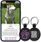 MYLUCKYTAG QR Code Pet ID | Personalized Dog & Cat Collar Tag | Online Profile - Image 5