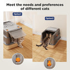 FURTIME Stainless Steel Litter Box - Image 5