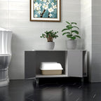 GDLF Modern Wood Pet Crate Cat Washroom Hidden Litter Box Enclosure Furniture - Image 4