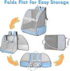 Cat Backpack Carrier, Large Pet Backpack - Image 7