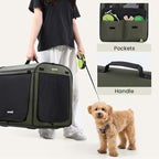Dog Car Carrier Light Weight 24×17.7×20.5in, Dog Carrier Easy to Assemble - Image 4