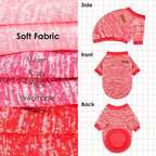 3 Pack Dog Sweaters for Small Dogs Girl Boy Winter Fleece Clothes Warm Soft Dog - Image 4