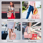 Dog Carrier, Cat Carrier, Pet Carrier, Foldable Waterproof Premium PU Leather - Image 2