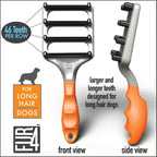 FUR4 deShedding Dog Brush for Long Hair Dogs – Pet Hair Brush - Image 10