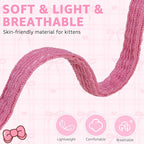 SCENEREAL Cat Collar with Bell & Stylish Bowtie, Holiday Kitten Costumes - Image 4