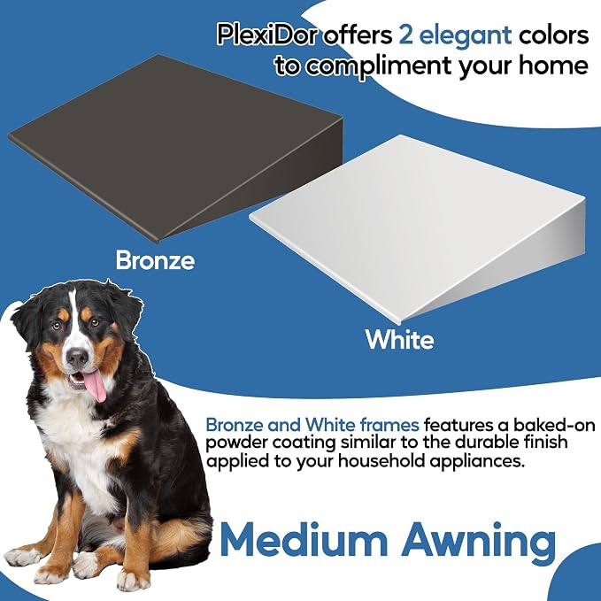 Plexidor Performance Pet Doors Universal Pet Door Awning - Image 6