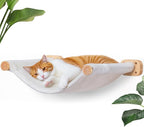 Cat Wall Hammock Shelves, Dual-Sided Cat Bed by PELUOMOZ