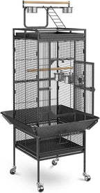 SUPER DEAL PRO 61-inch 2in1 Large Bird Cage - Image 8