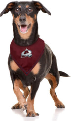 Pets First NHL Colorado Avalanche TIE Bandana, Size Large/X-Large. Dog Bandana - Image 3