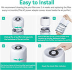 2 Pack YARIKI Air Purifiers for Bedroom Home - Image 8