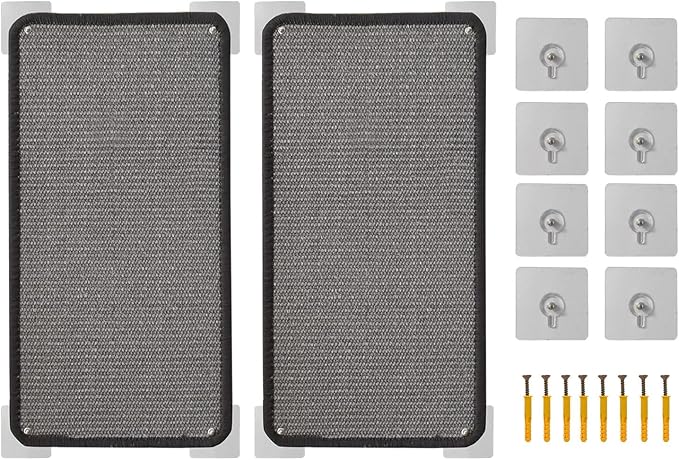 Self Adhesive Cat Scratching Mat, Wall Scratcher, Scratch Mat Cat Scratching Pad by MIAOGE