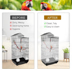 Universal Bird Cage Seed Catcher – Stretchy, Lightweight Mesh Skirt - Image 5