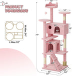 MoNiBloom 77 Inch Cat Tree Tower - Image 2