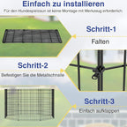 FDW 36 Inch Dog Pen 8 Panel Dog Playpen Indoor Outdoor Metal Puppy Pet Fence - Image 5