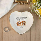 Custom Pet Portrait Watercolor Ring Dish, My Humans Are Getting Married Jewelry - Image 6