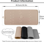 Ptlom Pet Placemat for Dog and Cat, Anti-Slip Waterproof Dogs Feeding Mat - Image 2