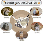 Cat Hammock for Cage, Soft Warm Hanging Bed for Kitten, Guinea Pig, Chinchilla - Image 6