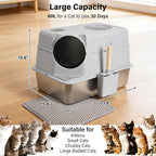 Stainless Steel Litter Box - Image 2